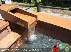期間中連日開催する足湯