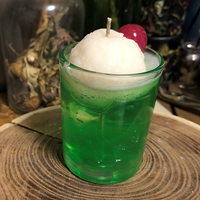 小さなクリームソーダキャンドルをつくろう