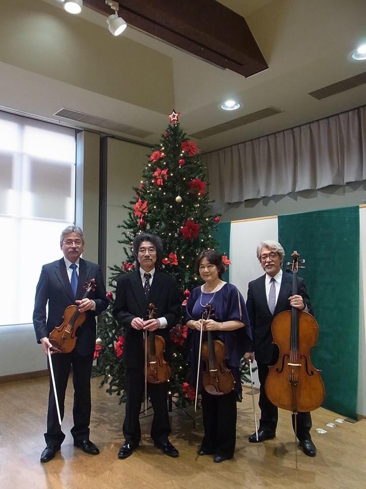 クリスマス弦楽四重奏コンサート