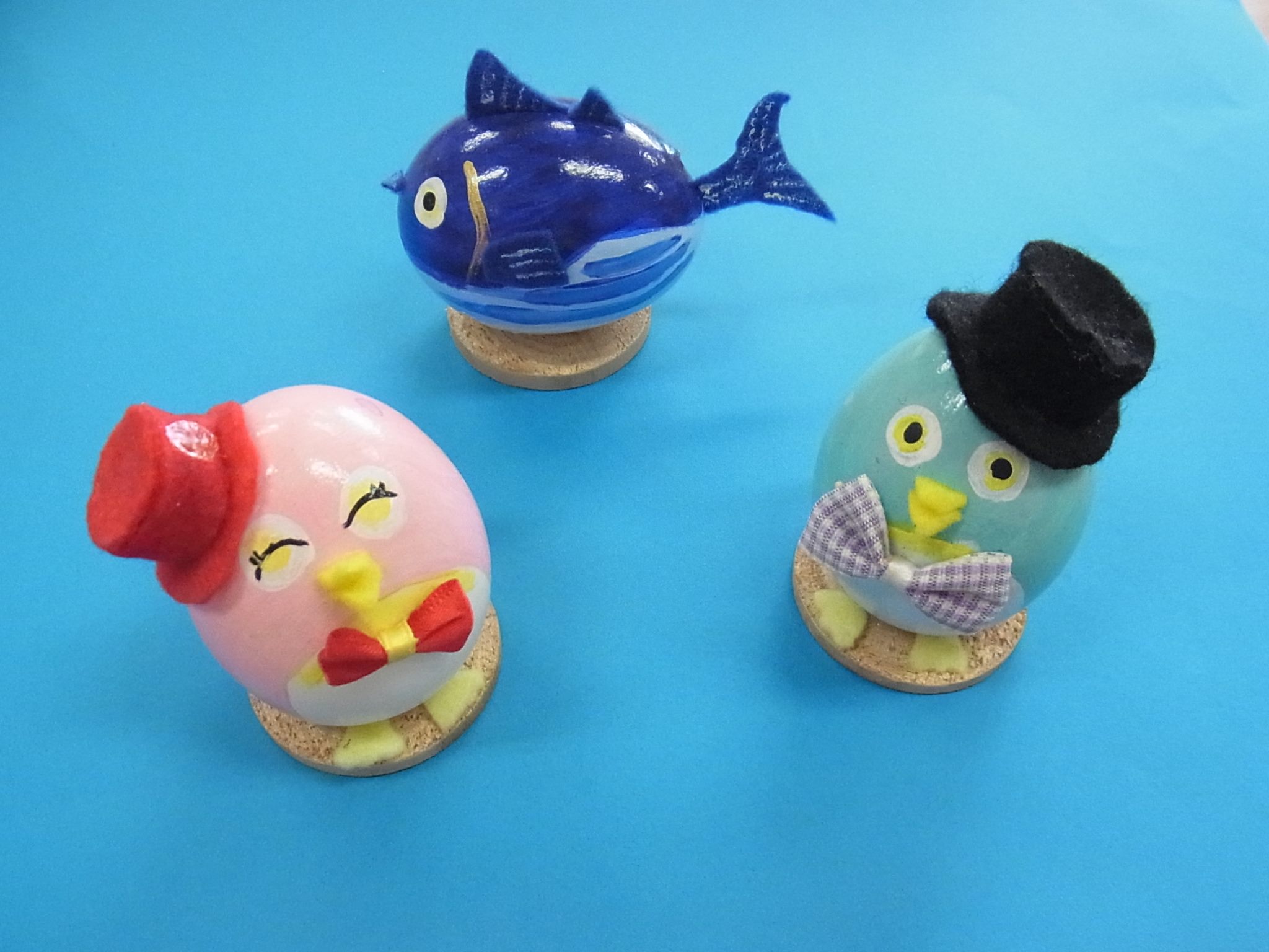 卵の殻を使ってかわいい作品を作りませんか？