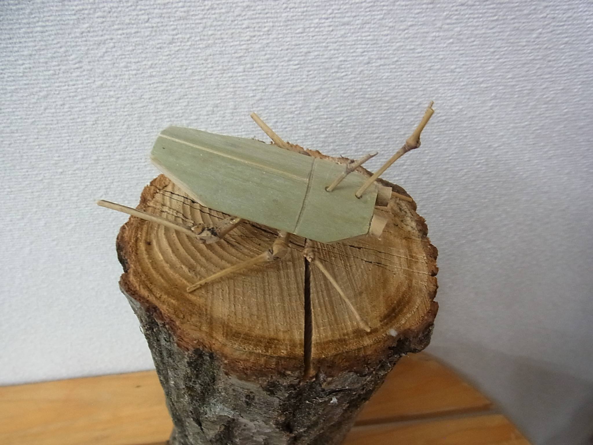 竹細工でクワガタやカブトムシを作りましょう！