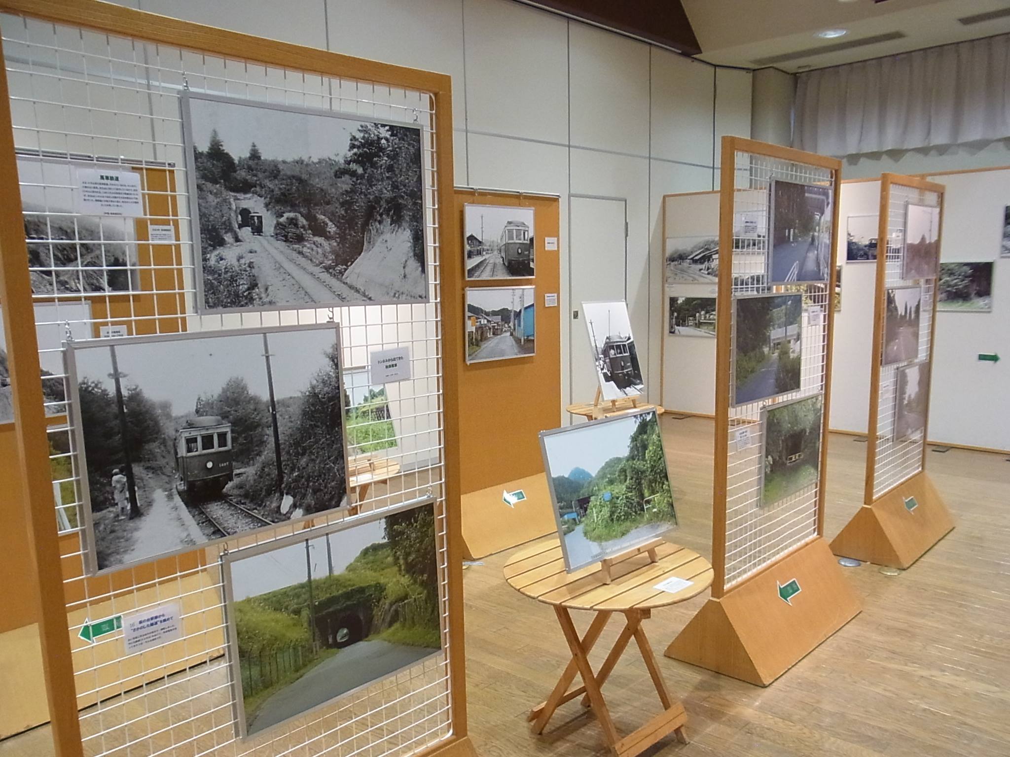 懐かしい秋保電鉄パネル展