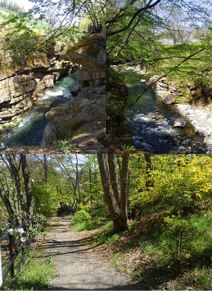 風薫る、磊々峡(^o^)丿