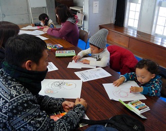 Kite making & Sweet potato baking workshop