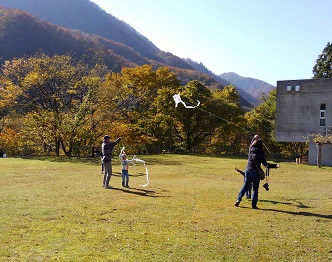 Kite making & Sweet potato baking workshop